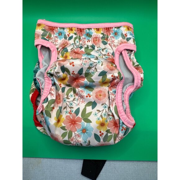 Reusable pet Cloth Diapers With Adjustable Snaps & Elastic Waistband Size L Leak - Picture 7 of 7
